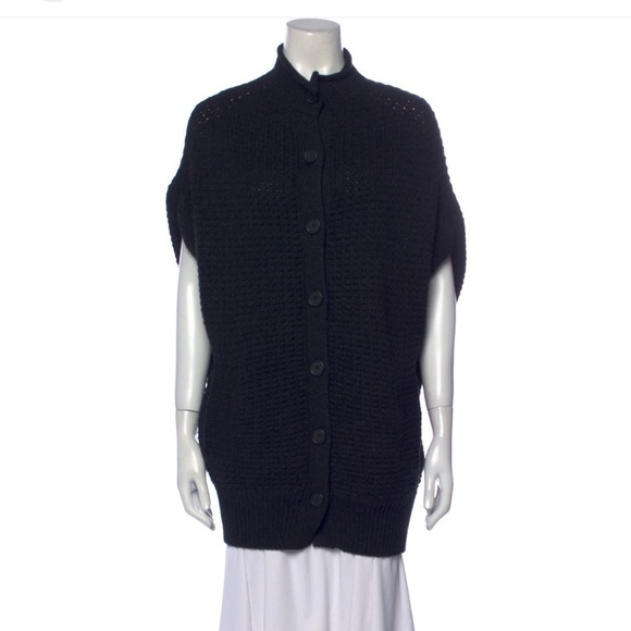 Vince Wool & Cashmere Batwing Chunky Oversized Knit Cardigan sz S - Picture 2 of 8